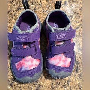 KEEN Toddler Kids' Speed Hound shoes in the Tillandsia Purple/Multi size 8 NWOT